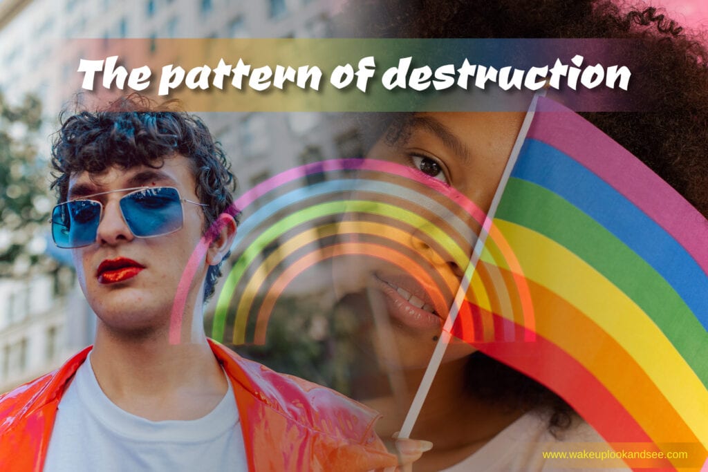 The pattern of destruction