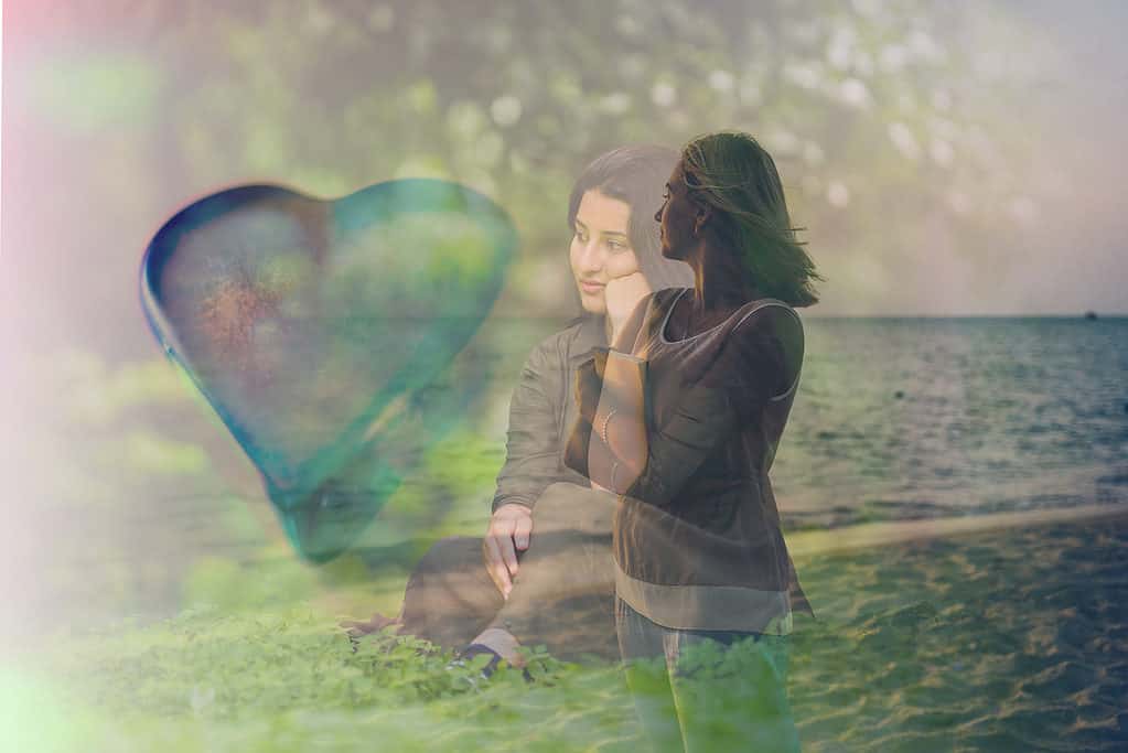 Heart equals Mind: In their foreheads