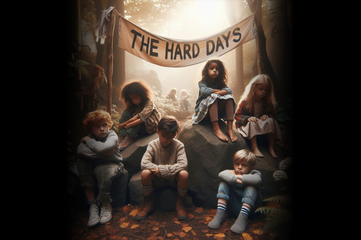 The hard days: Waking to the realisation you are caged