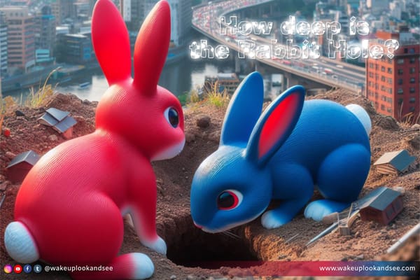 How deep is the rabbit hole in the world?